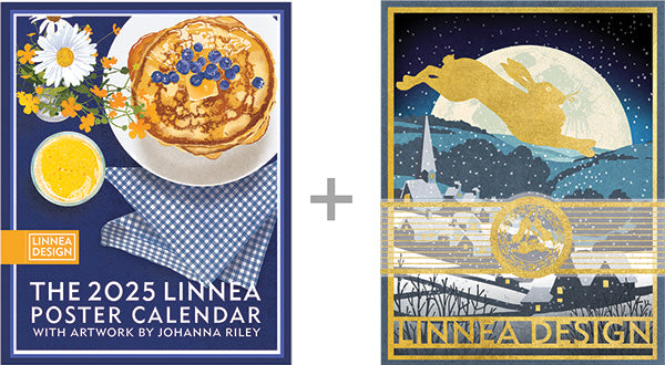 2025 Poster Calendar with Gift Box – Linnea Design 2025 Poster Calendar with Gift Box – Linnea Design