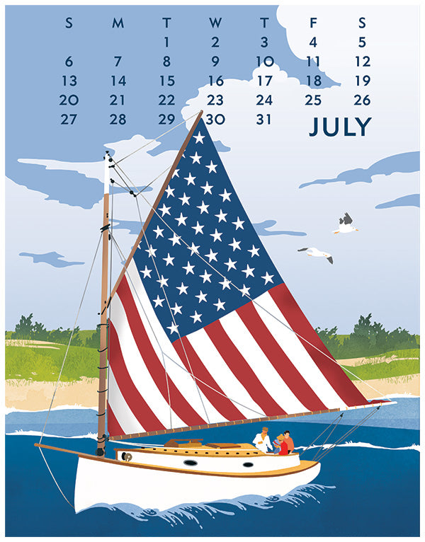 2025 Desktop Calendar Linnea Design