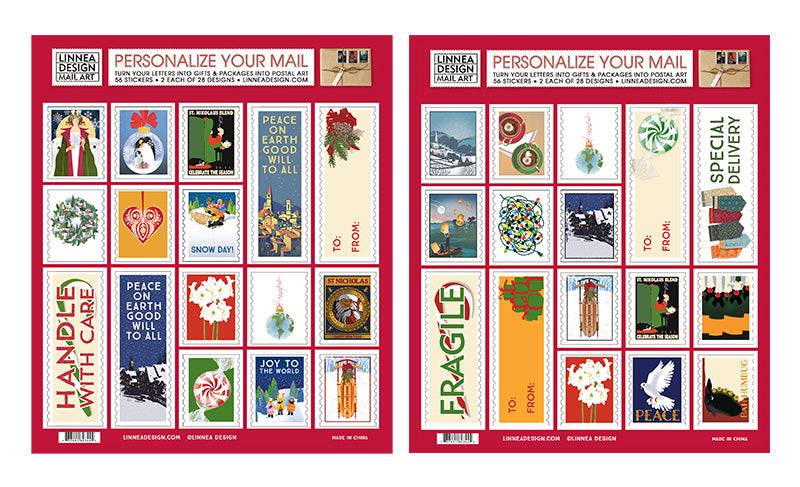 Holiday Stickers – Linnea Design